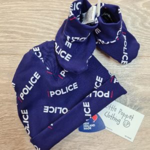 New Police Beanie / Booties